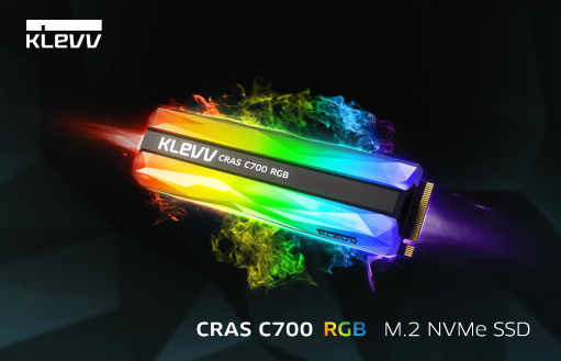 KLEVV科賦全新CRAS C700 RGB NVMe M.2 SSD 和電競内存條將(jiāng)于台北國(guó)際電腦展盛大展出