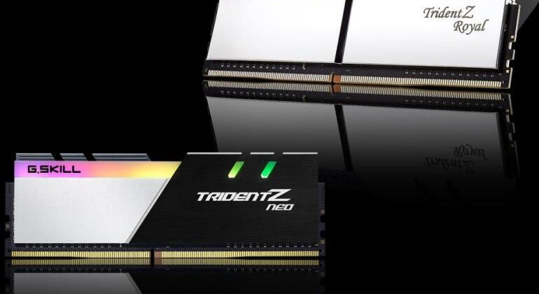 芝奇推出單支32GB DDR4模組套裝規格